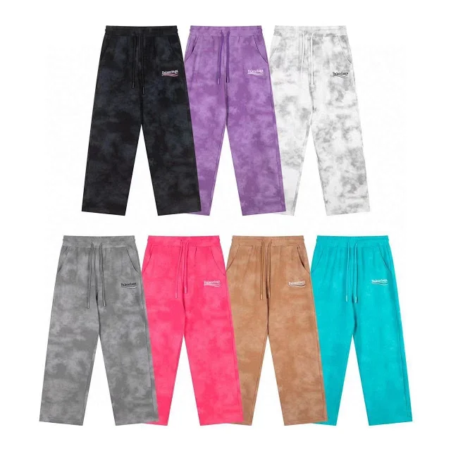 Balenciaga Trousers Tie-Dye Drawstring Sweatpants product detail image 2