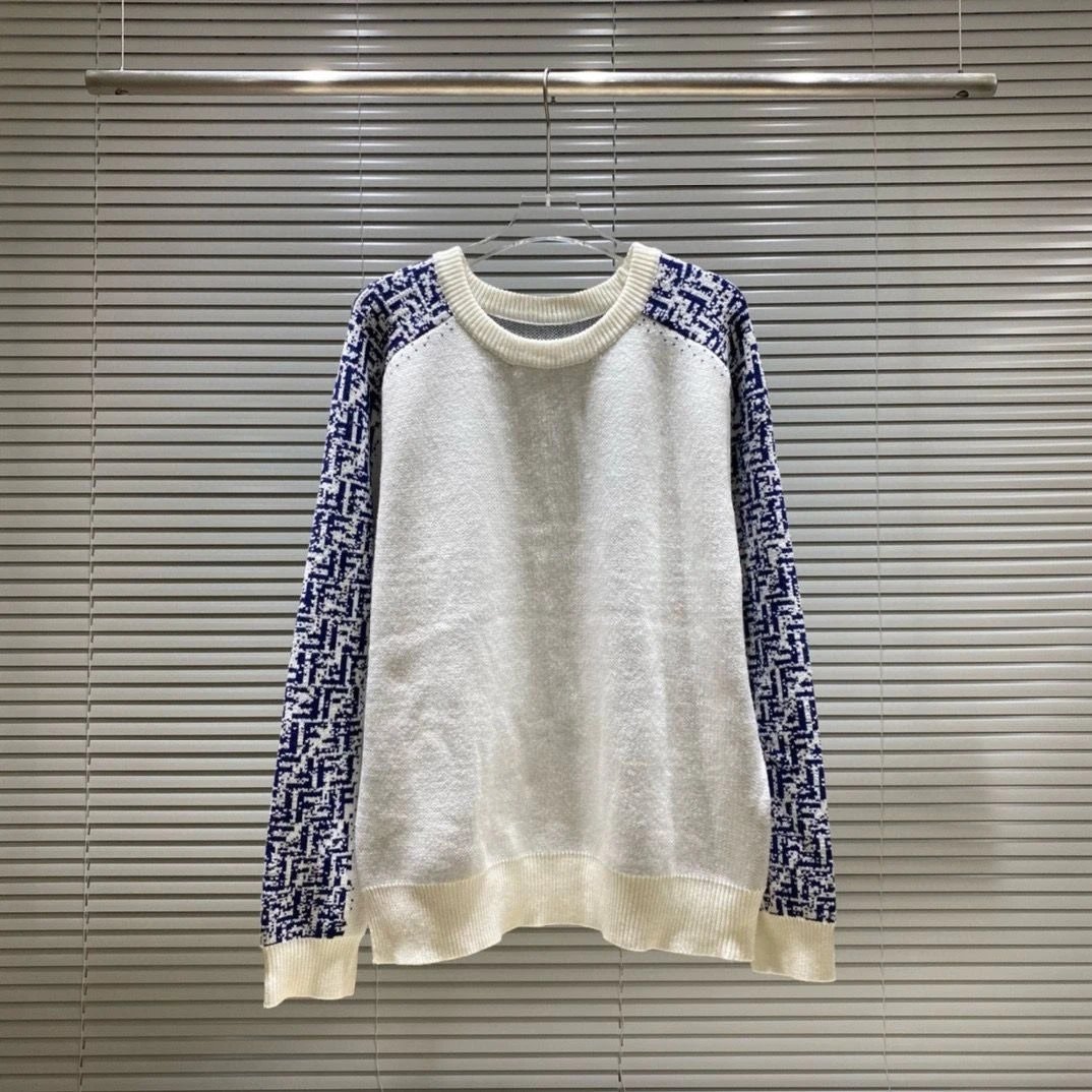 Fendi Knitwear Crewneck Knit Sweater — 04
