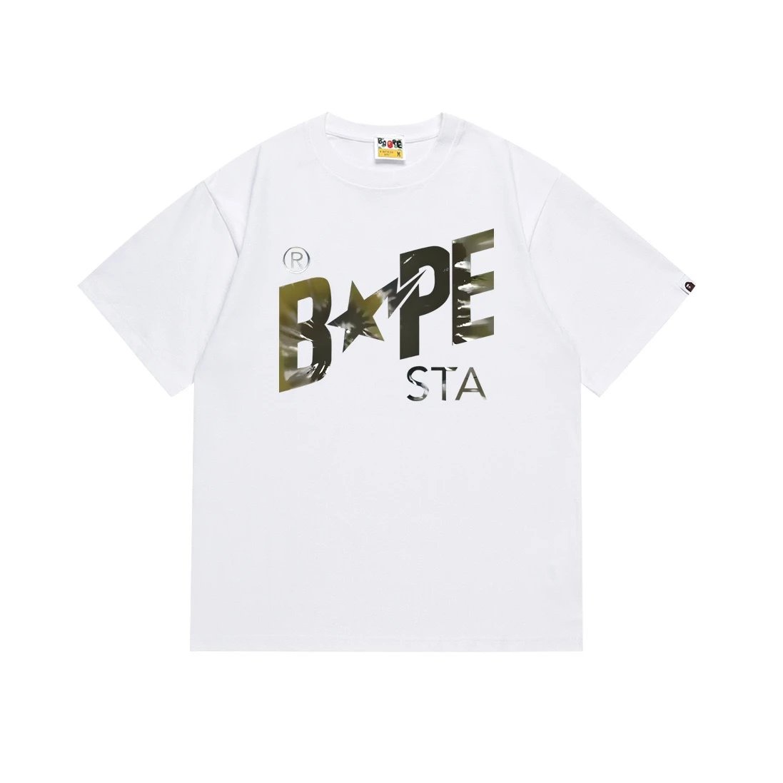 BAPE T-Shirts Ape Head Camouflage Graphic — BB-027