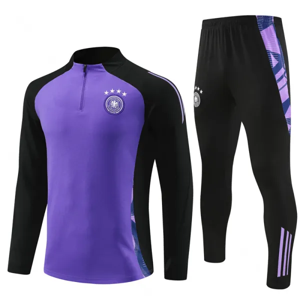 England Football Association Germany National Team Training Set Purple / Black Tracksuit - 1