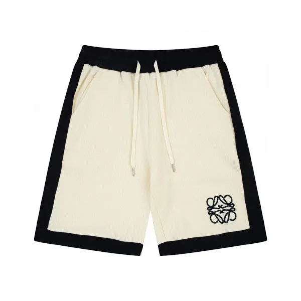 Design Give Embroidered Sweat Shorts Black - 73