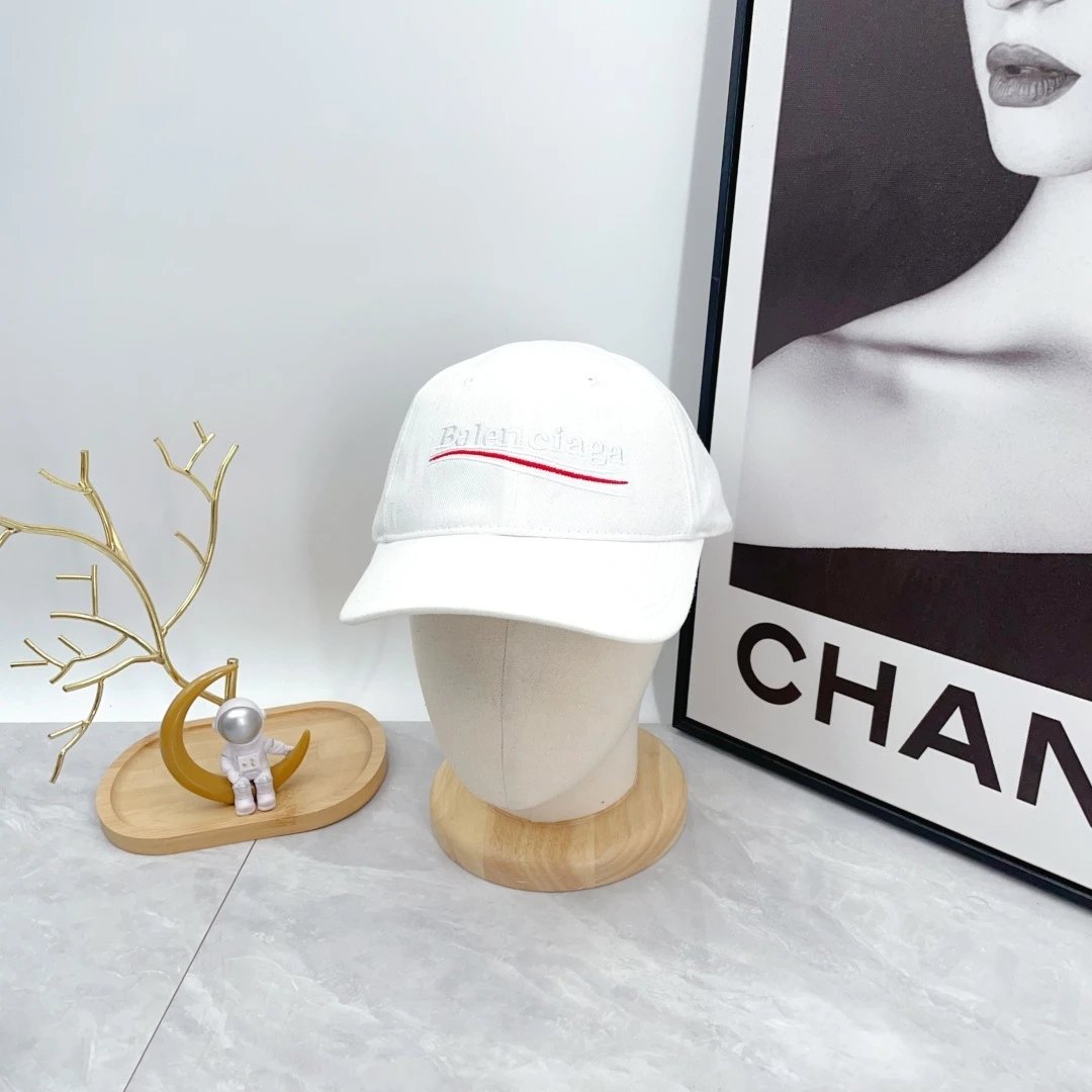 Balenciaga Hats Embroidered BB Logo Baseball Cap — XZ-022