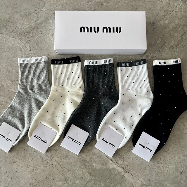 lululemon Socks Logo Crew Multipack product detail image 32