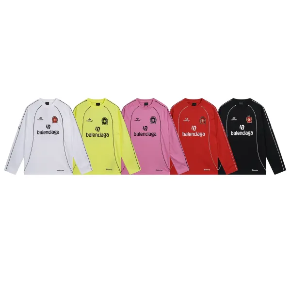 Balenciaga x FC Barcelona Long-Sleeve Jersey Red - 4