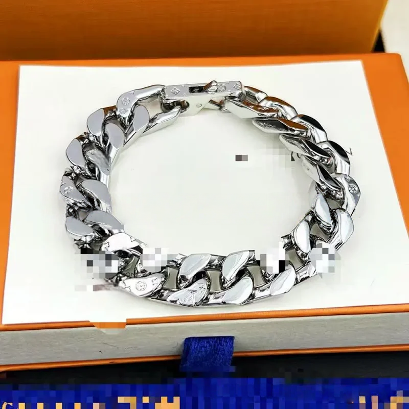 Unbranded Jewelry Multicolor enamel chunky chain bracelet — LVSL022
