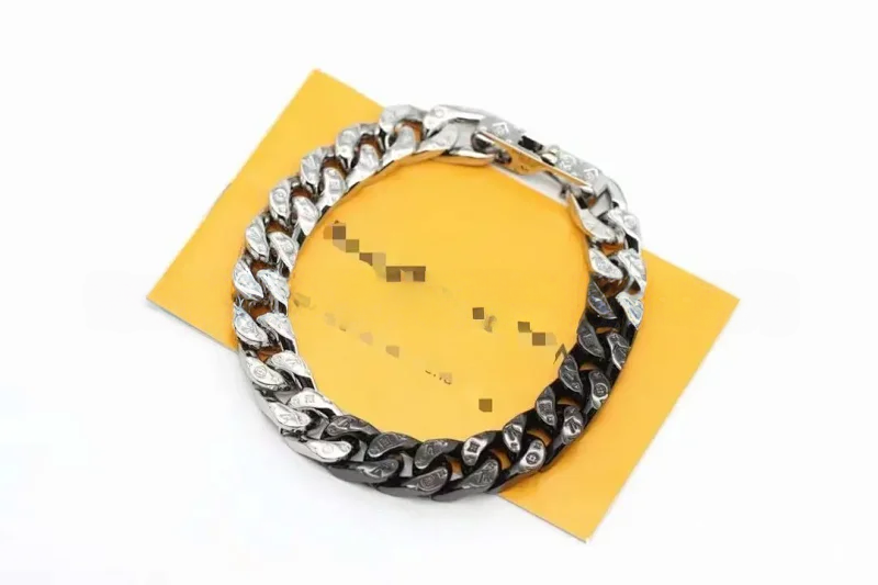 Unbranded Jewelry Multicolor enamel chunky chain bracelet — LVSL008