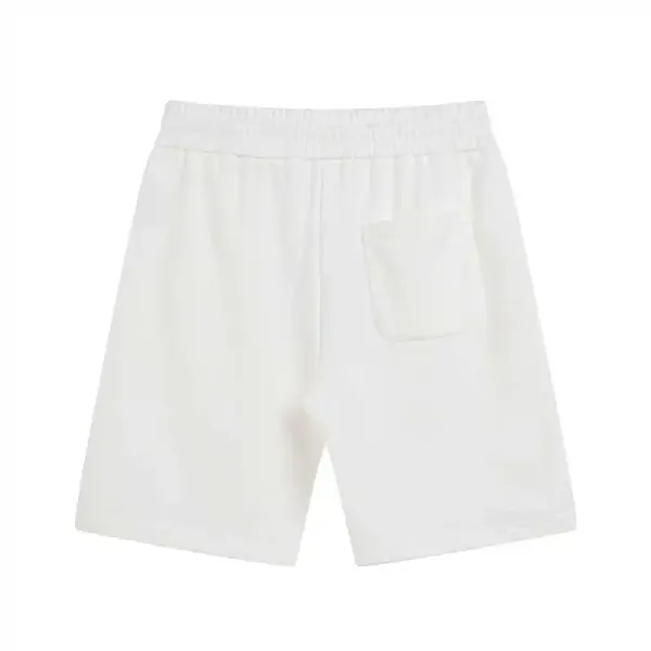 Design Give Embroidered Sweat Shorts Black - 47