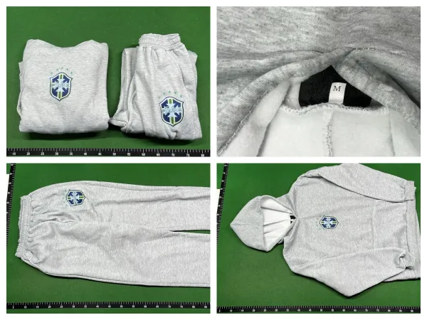 GRA Shield Logo Black Drawstring Shorts - 2