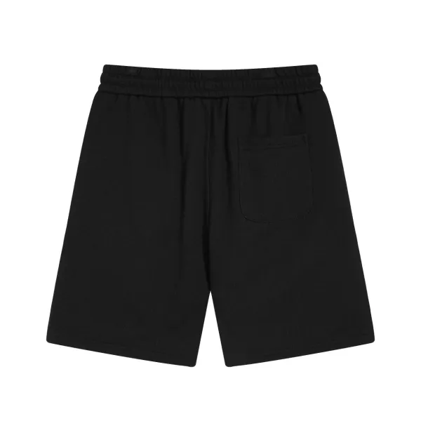 Design Give Embroidered Sweat Shorts Black - 29