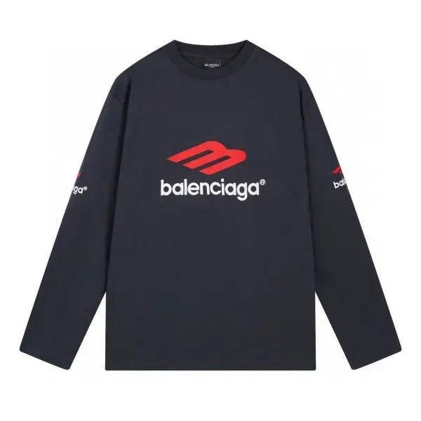 Balenciaga x FC Barcelona Long-Sleeve Jersey Red - 29
