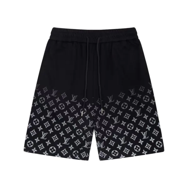 Design Give Embroidered Sweat Shorts Black - 67
