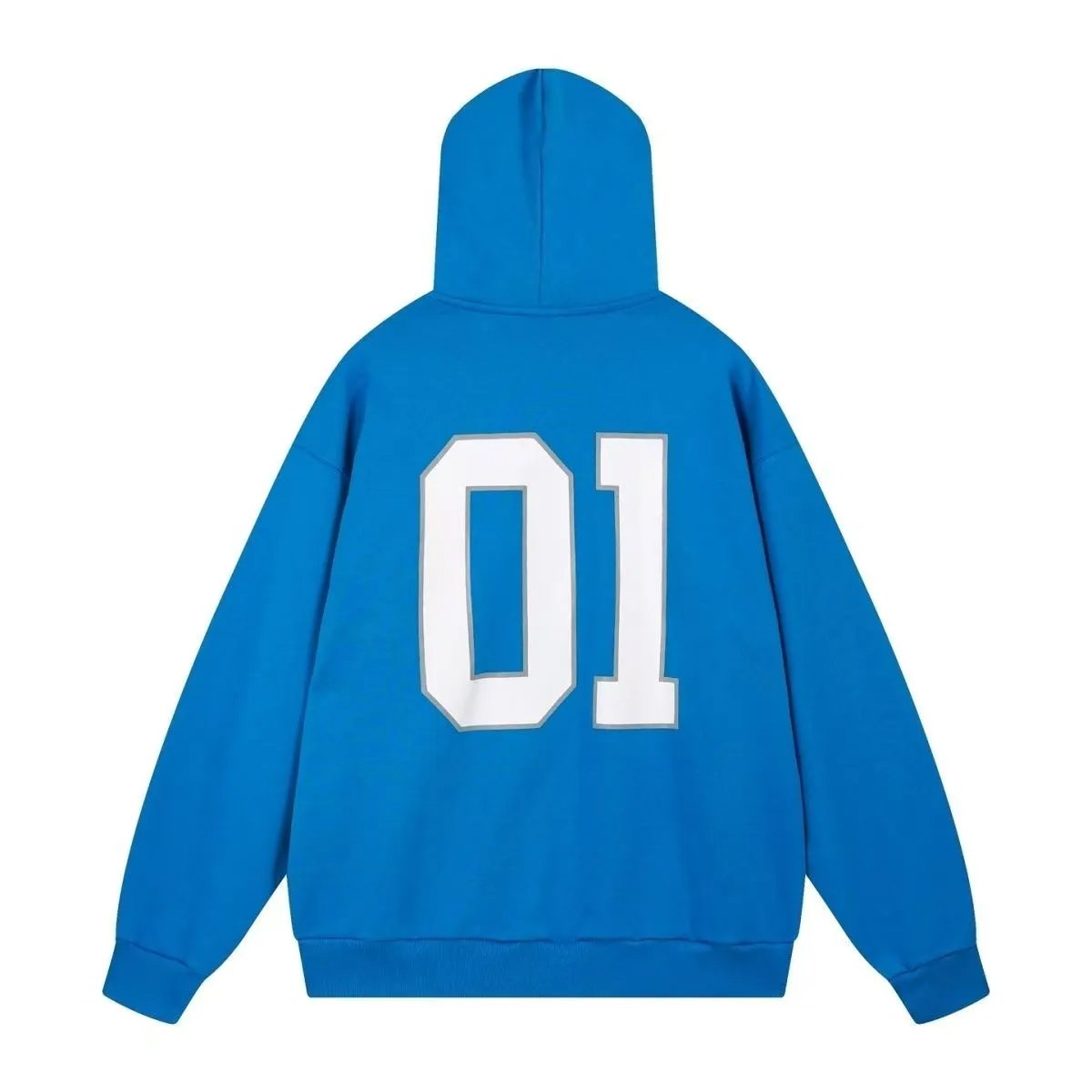 Balenciaga 01 Windbreaker Blue Outerwear - 18