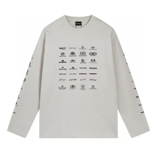 Balenciaga x FC Barcelona Long-Sleeve Jersey Red - 21
