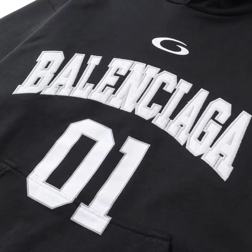 Balenciaga 01 Windbreaker Blue Outerwear - 22