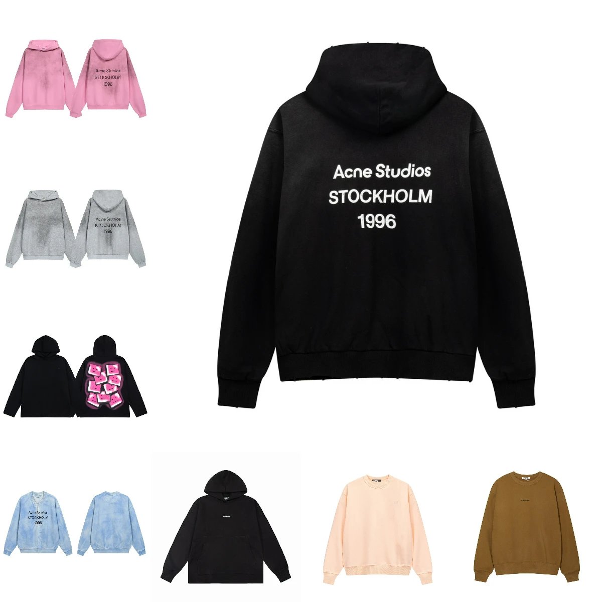 Trendy simple and versatile hoodie  +34 669909291