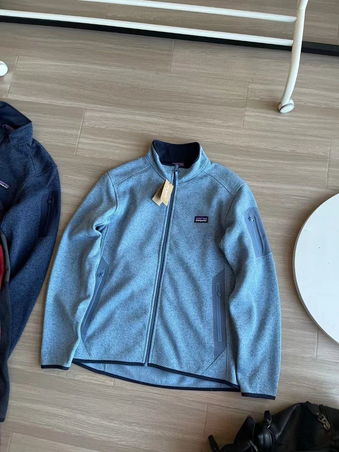 Patagonia Jackets Full-Zip Fleece Jacket with Stand Collar — BB8