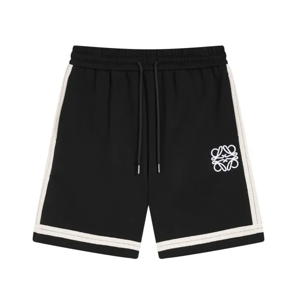 Design Give Embroidered Sweat Shorts Black - 75