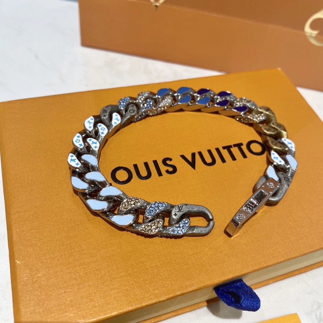 Louis Vuitton Jewelry Monogram chain bracelet — JTL-009