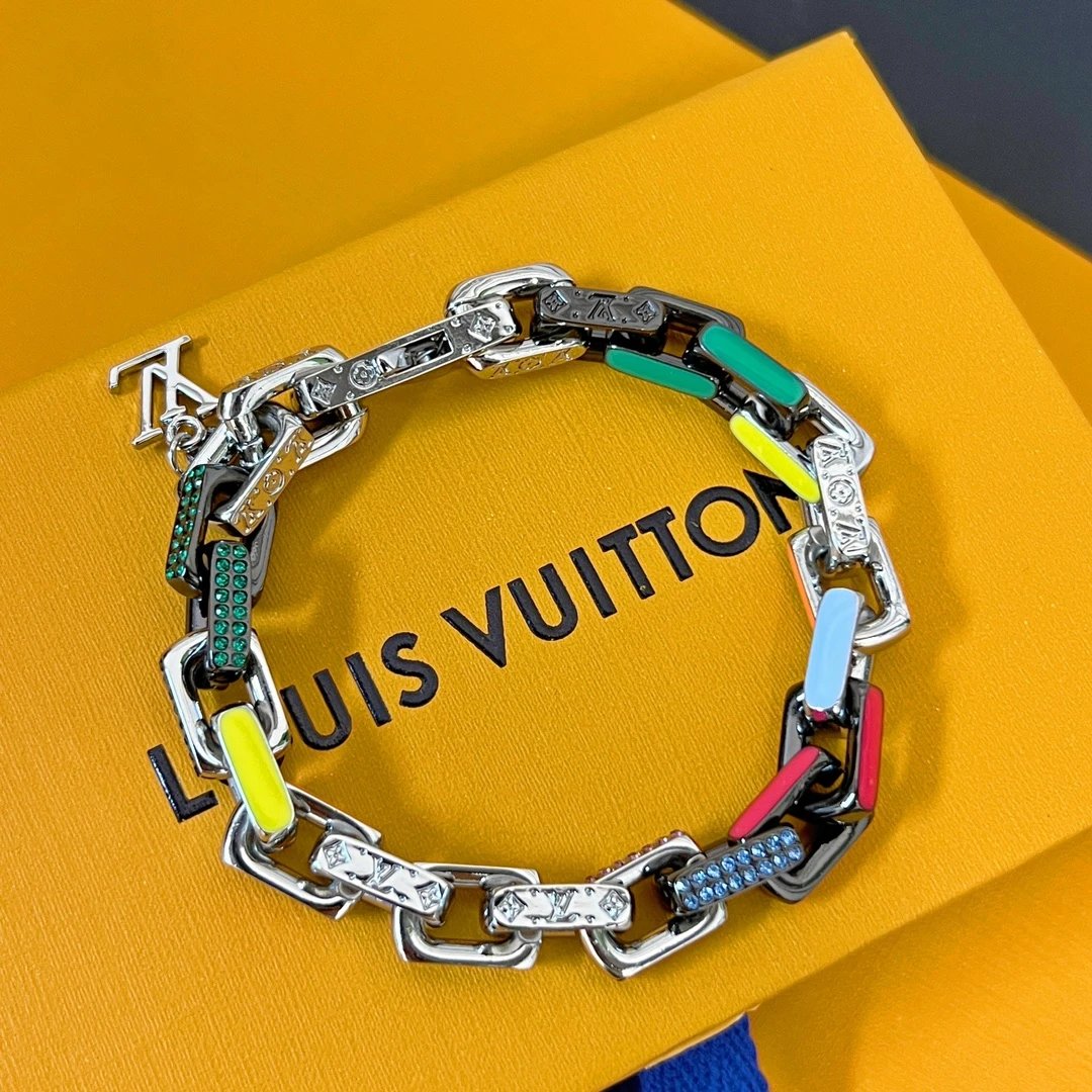 Louis Vuitton Jewelry Monogram chain bracelet — JTL-006