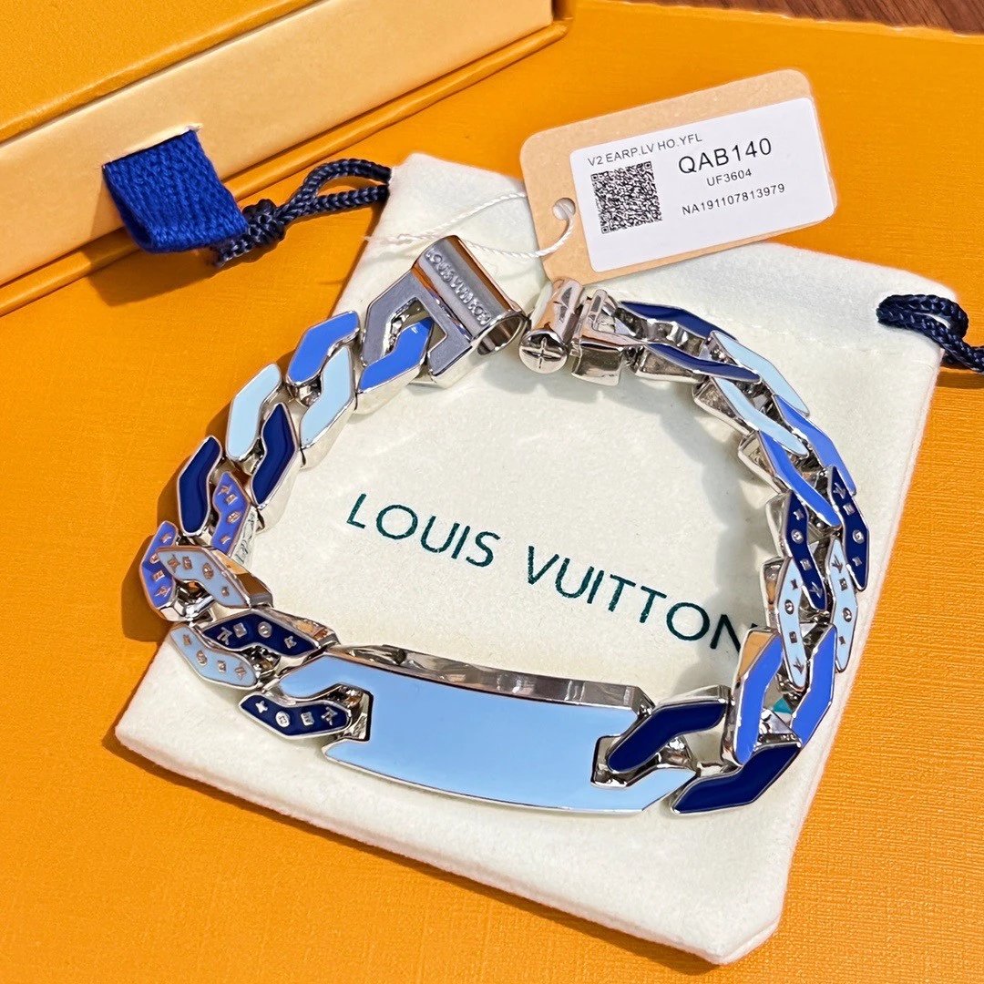 Louis Vuitton Jewelry Monogram chain bracelet — JTL-012