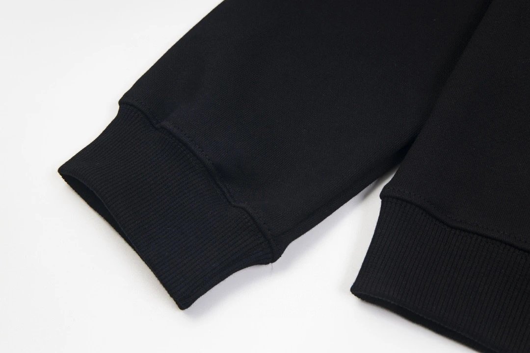 Calvin Klein Monogram Logo Black Crewneck Sweater - 46