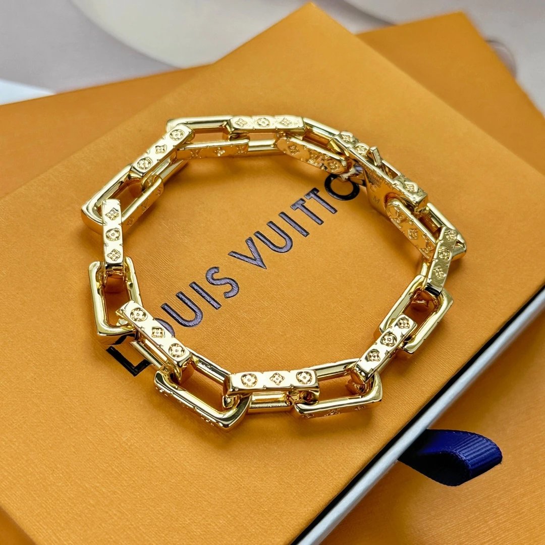 Louis Vuitton Jewelry Monogram chain bracelet — JTL-003