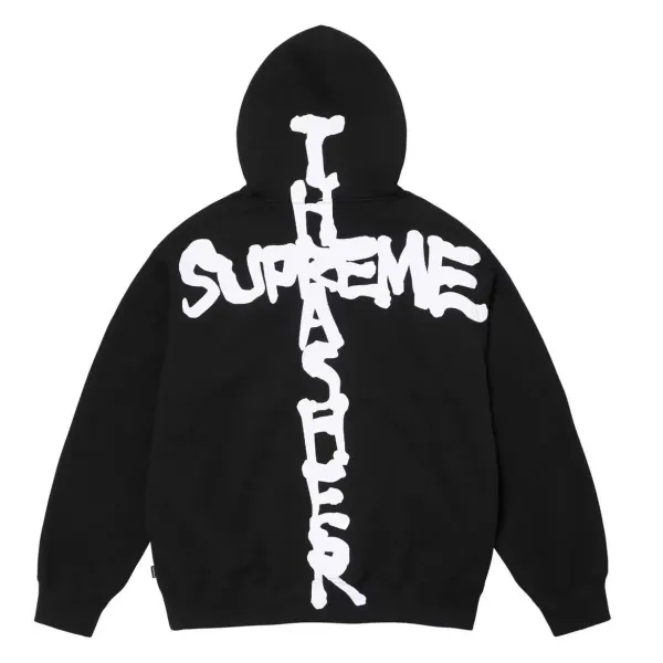 Supreme Hooded Field Jacket Navy Blue Outerwear - 32