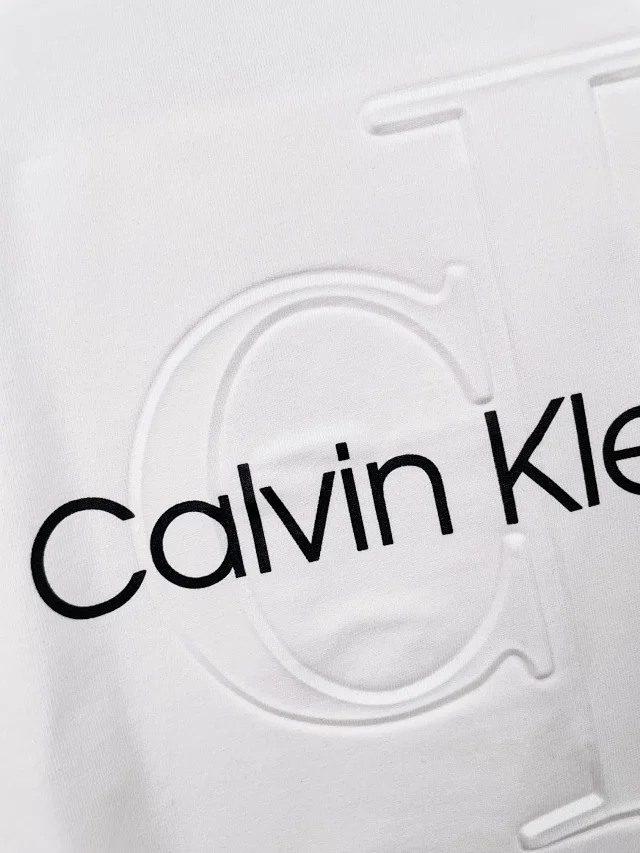 Calvin Klein Hoodies & Sweatshirts Crewneck sweatshirt with oversized CK and Jeans logo print product detail image 22