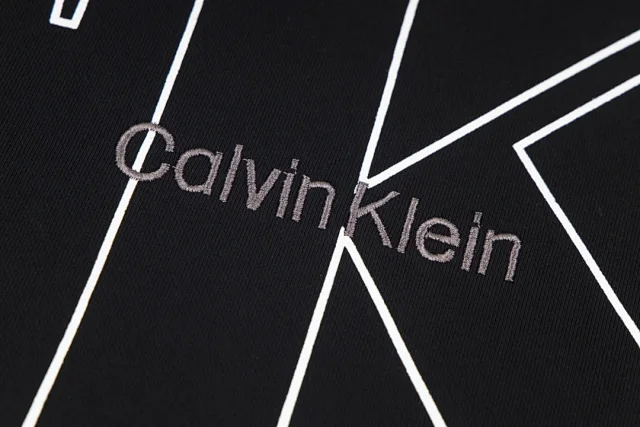 Calvin Klein Hoodies & Sweatshirts Crewneck sweatshirt with oversized CK and Jeans logo print product detail image 19