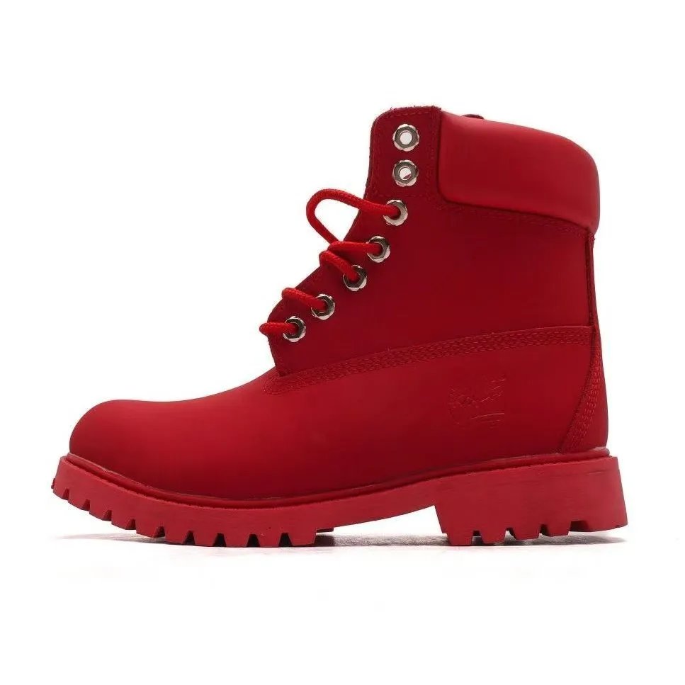 Timberland Boots Lace-Up Ankle with Padded Collar — DD007