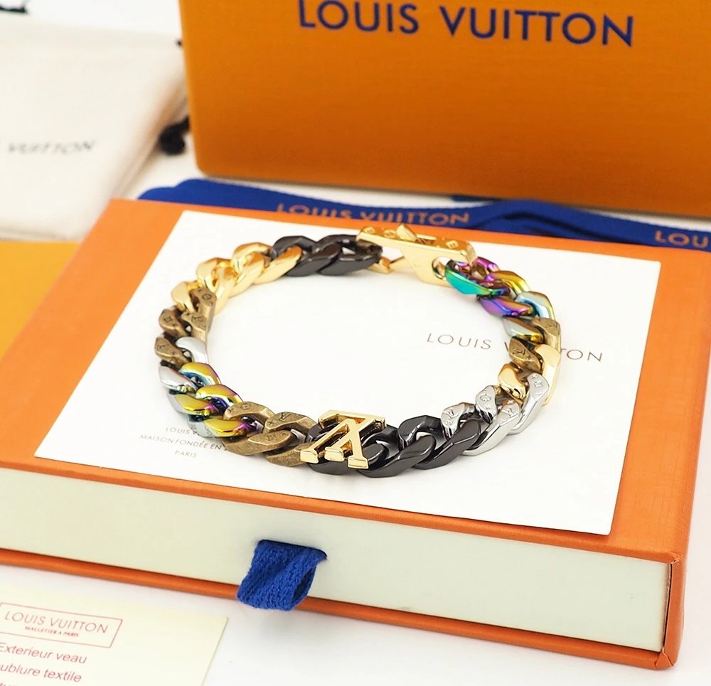 Louis Vuitton Jewelry Monogram chain bracelet — JTL-024