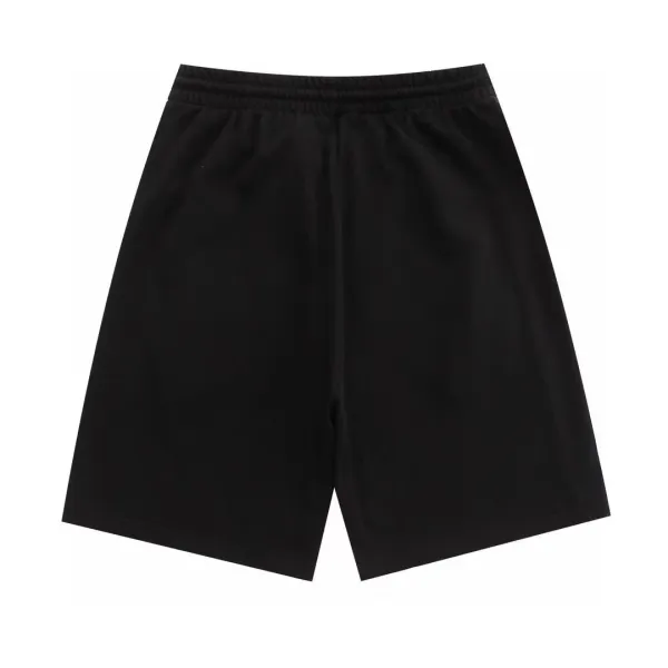 Design Give Embroidered Sweat Shorts Black - 17