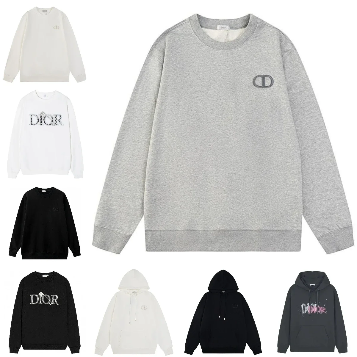 Dior CD Icon Hoodie/Sweater [Multiple Styles & Colors]