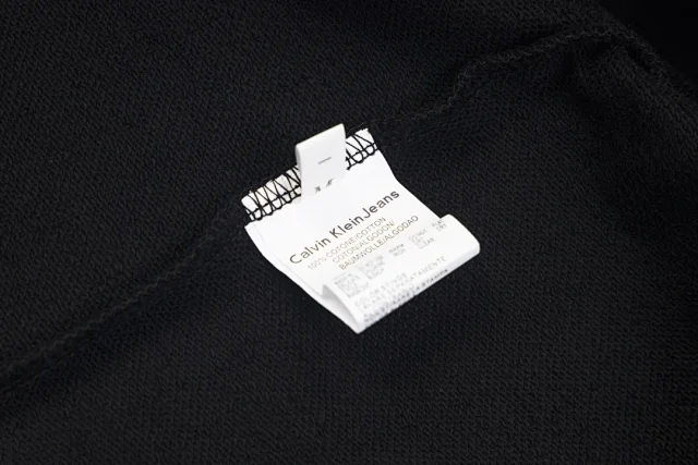 Calvin Klein Hoodies & Sweatshirts Crewneck sweatshirt with oversized CK and Jeans logo print product detail image 15