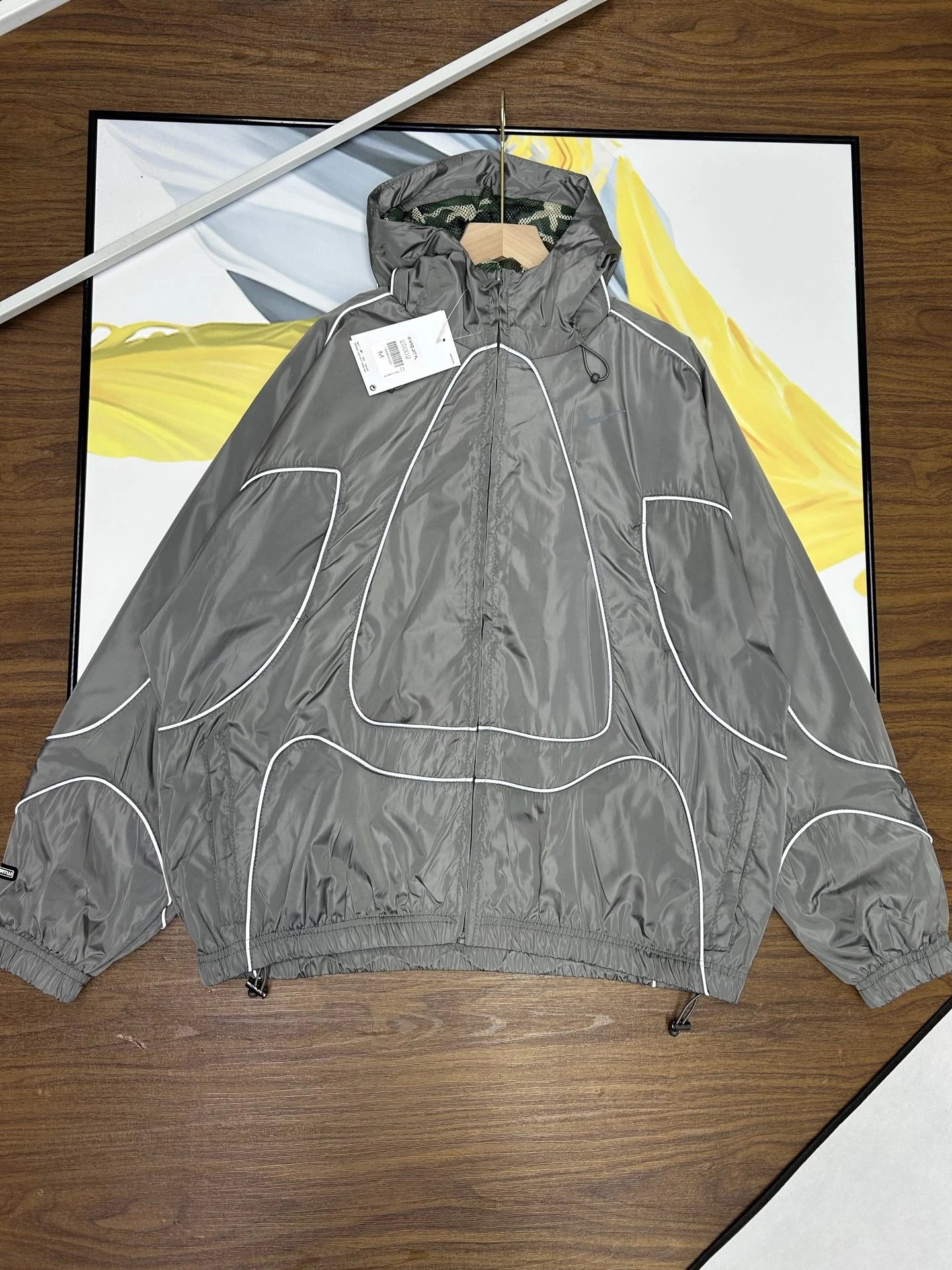 31反光条卡其色