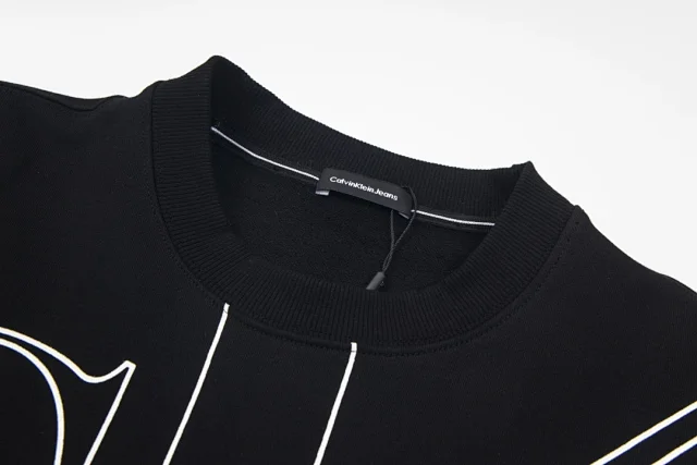 Calvin Klein Hoodies & Sweatshirts Crewneck sweatshirt with oversized CK and Jeans logo print product detail image 17
