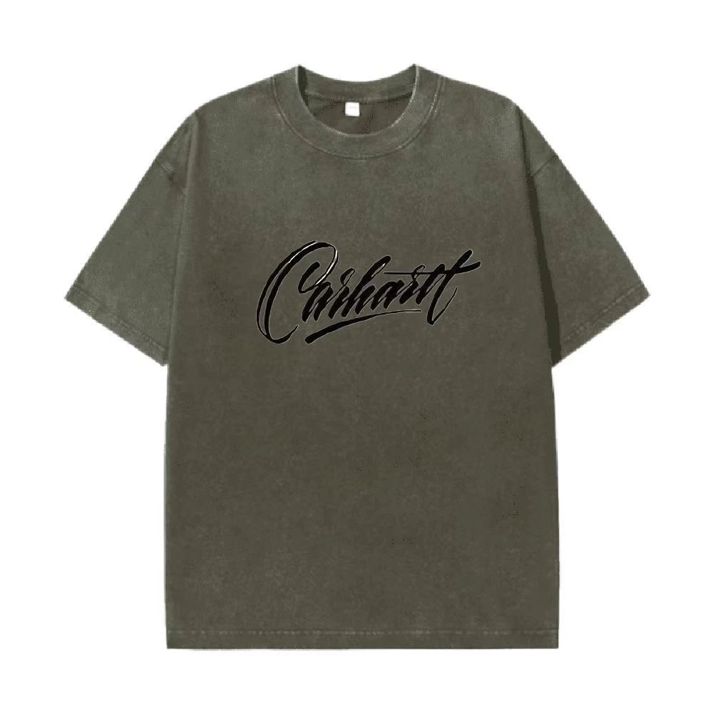 Carhartt T-Shirts Washed Oversized Graphic T-Shirt — BB-009