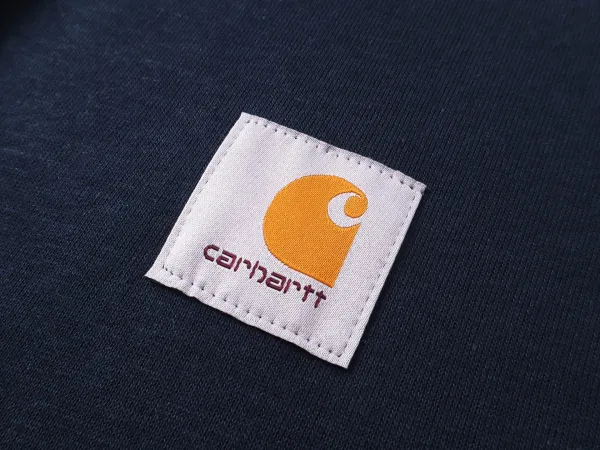 Carhartt WIP Script Logo Zip-Up Hoodie Gray - 11