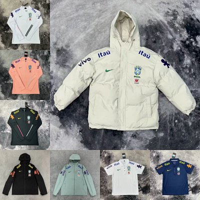 Nike Brazil CBF Training Collection Jackets & Tops [15 styles]