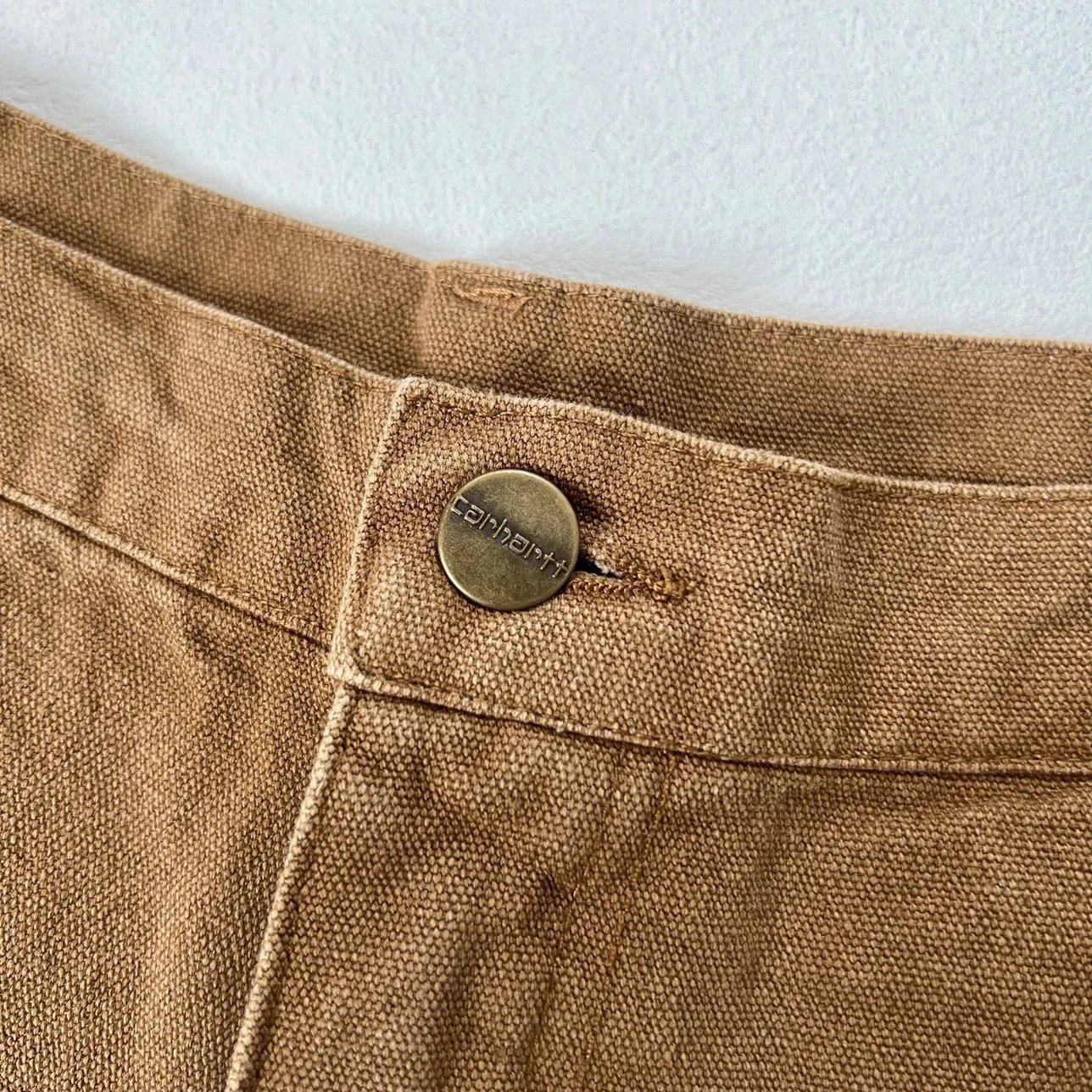 Carhartt Work In Progress Double Knee Carpenter Jeans Navy - 12
