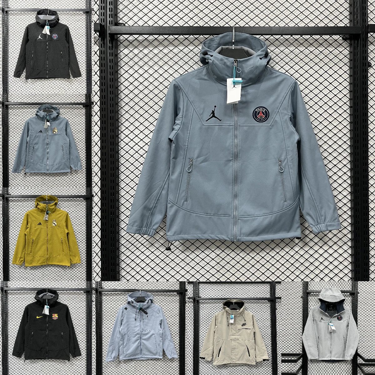Jordan Blue Hooded W