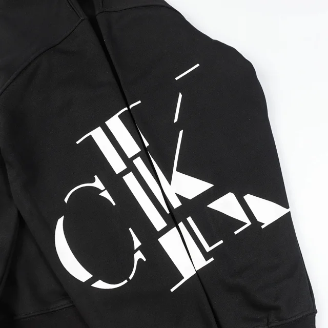 Calvin Klein Hoodies & Sweatshirts Crewneck sweatshirt with oversized CK and Jeans logo print product detail image 29