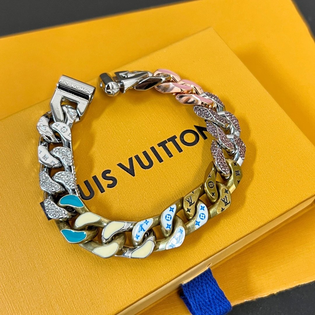 Louis Vuitton Jewelry Monogram chain bracelet — JTL-007