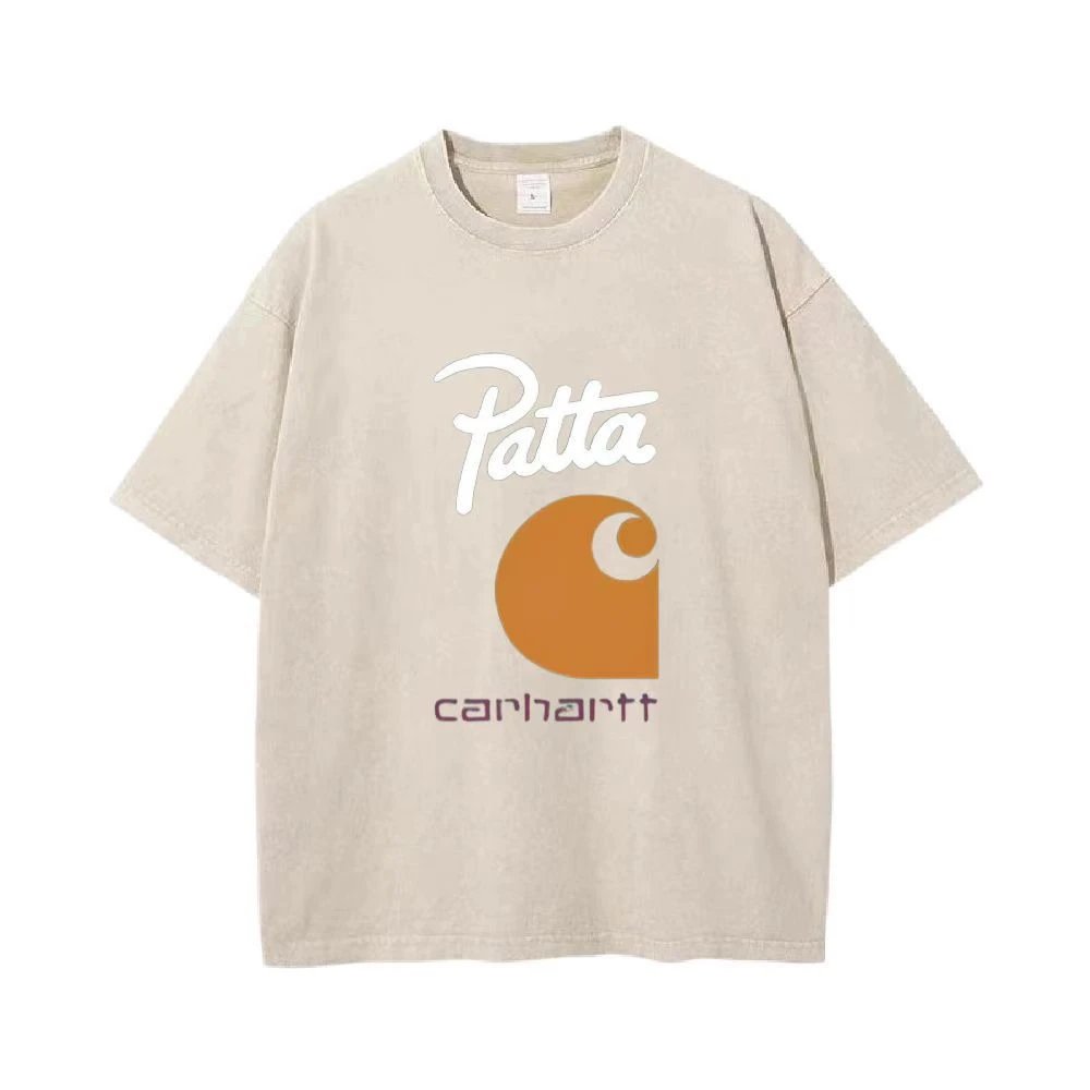 Carhartt T-Shirts Washed Oversized Graphic T-Shirt — BB-017