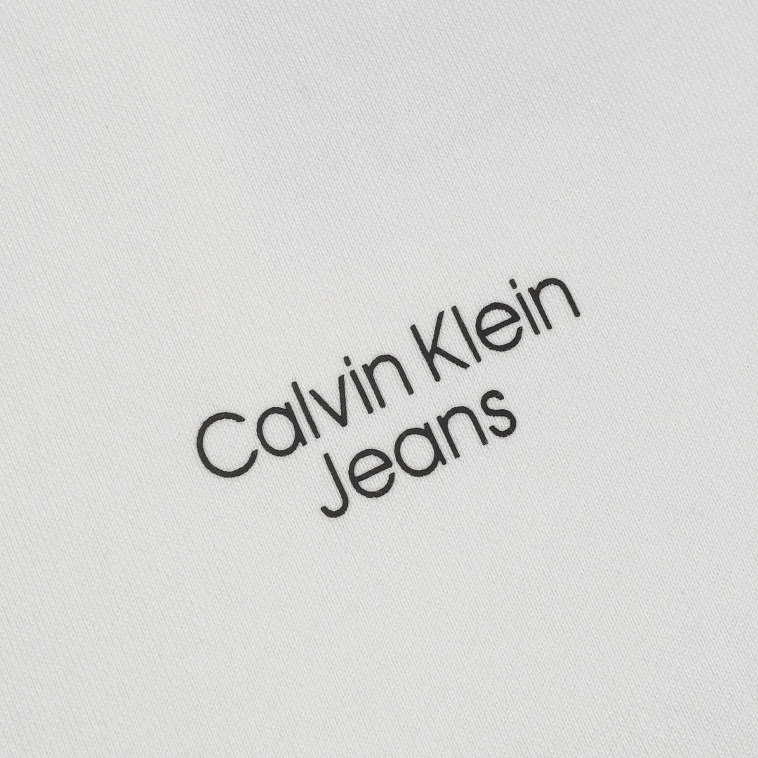 Calvin Klein Monogram Logo Black Crewneck Sweater - 39