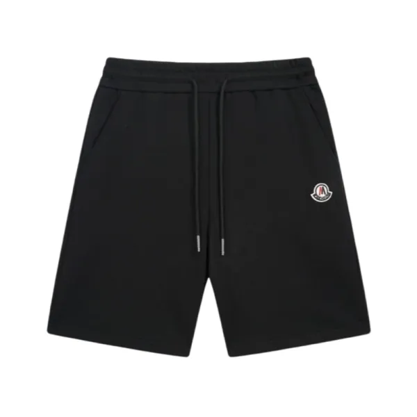Design Give Embroidered Sweat Shorts Black - 60