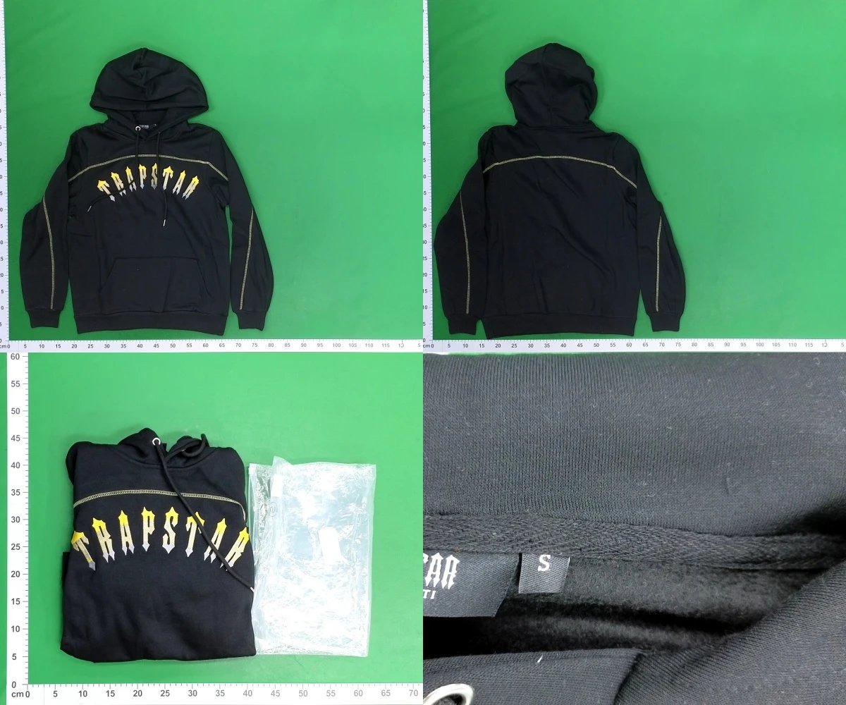 Travstar Logo Embroidered Black Sweatpants - 4