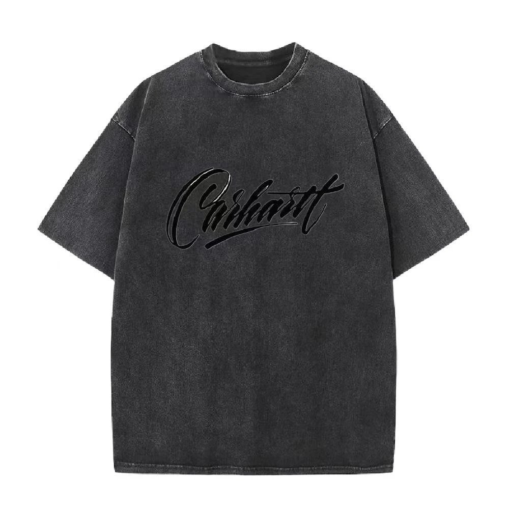 Carhartt T-Shirts Washed Oversized Graphic T-Shirt — BB-007