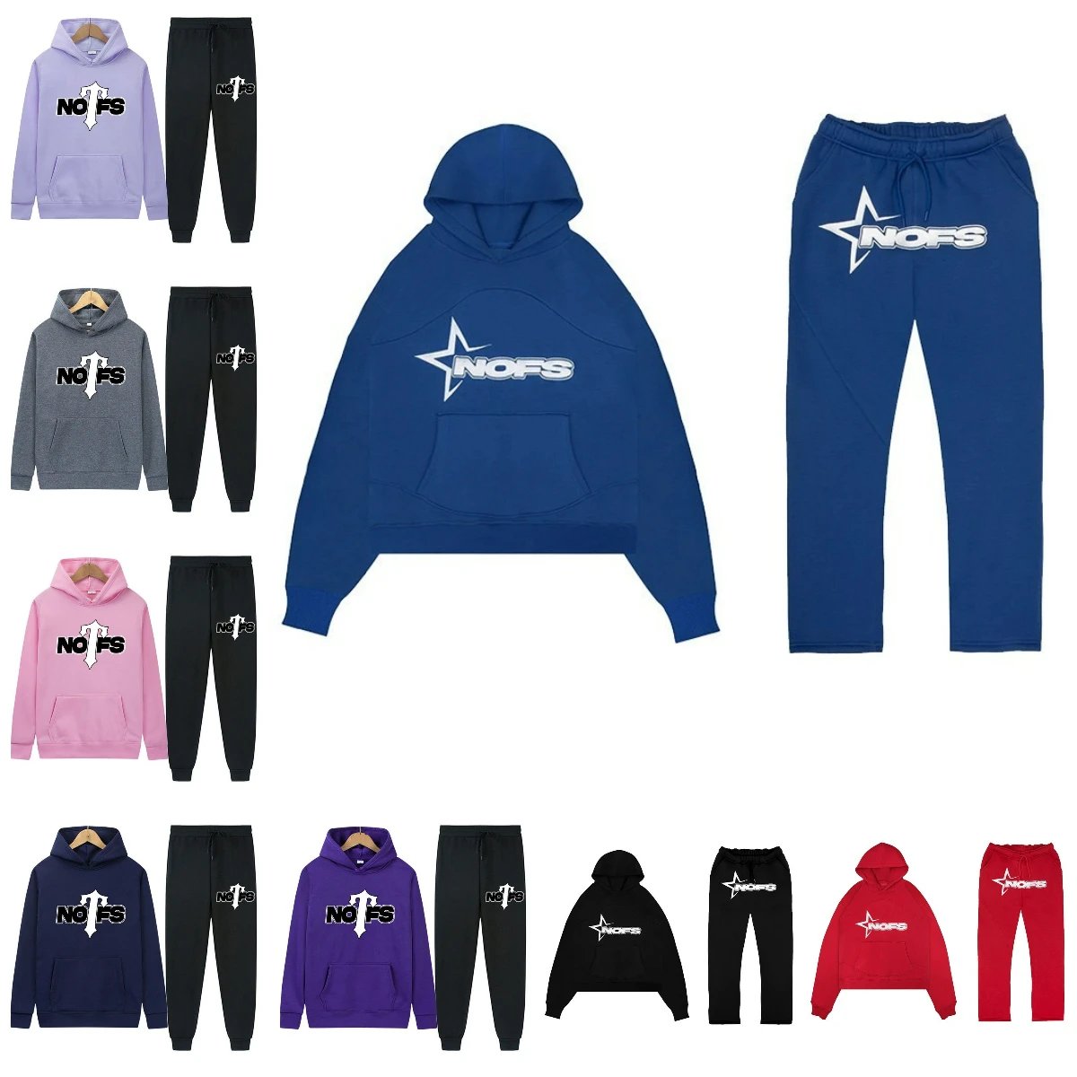 NOFS Star Logo Hoodi
