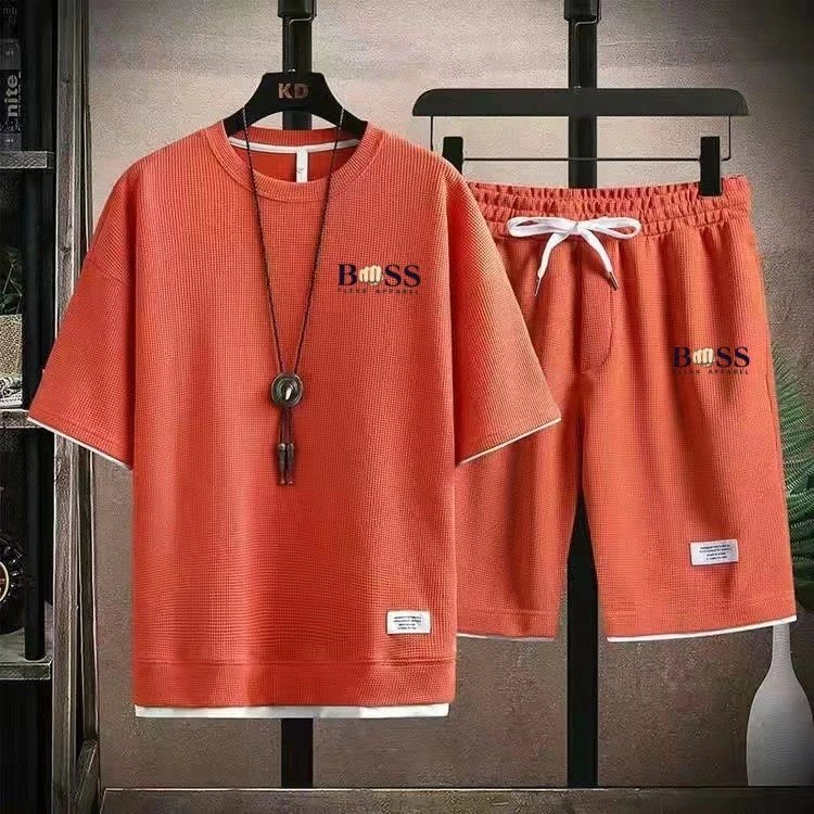 Tommy Hilfiger Matching Sets Short-Sleeve T-Shirt and Drawstring Shorts Set — BB-023
